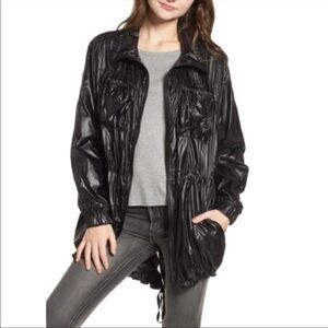 Blank NYC lightweight packable rain jacket